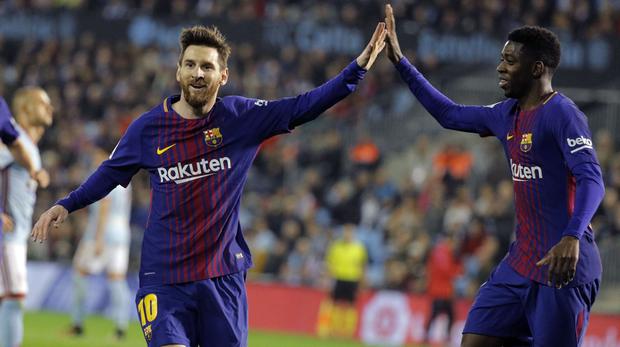 Dembele and Messi